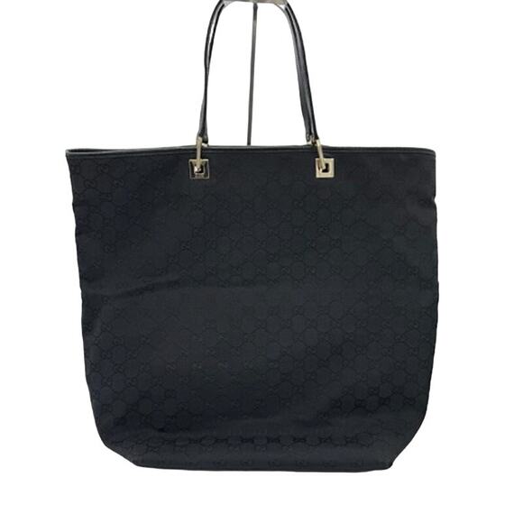 GUCCI GG Canvas Tote*Black Excellent Pre-loved Condition! Perfect for EVERY DAY! - Picture 8 of 16